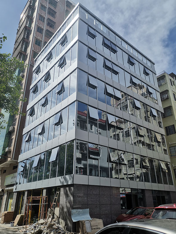 自建房改造玻璃幕墻